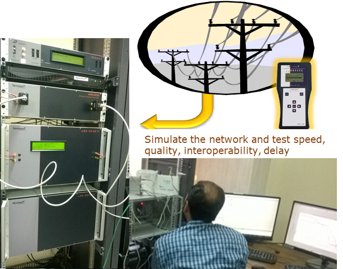 simulate the network